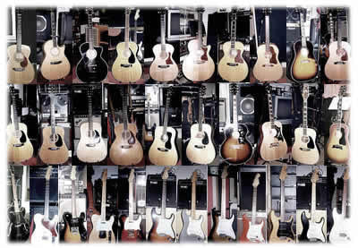 コレクションのギター達